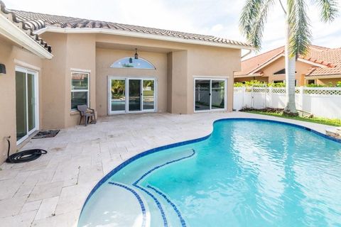 A home in Coral Springs