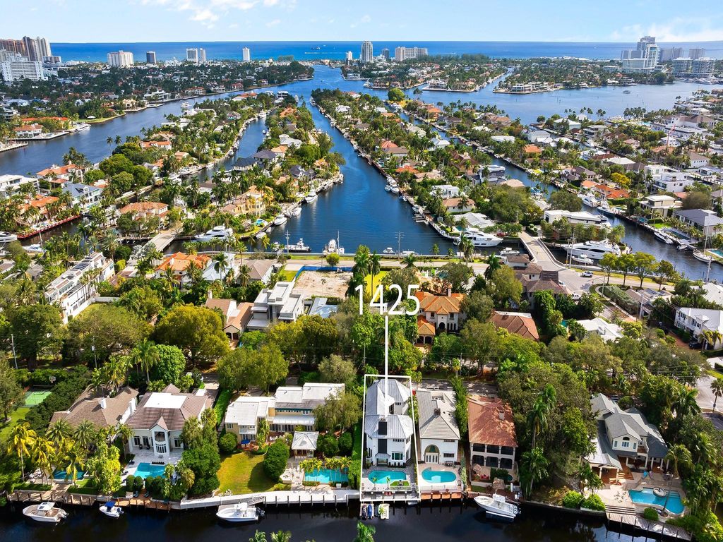 Photo of 1425 Ponce De Leon Drive, Fort Lauderdale, FL 33316 (MLS # F10508634)