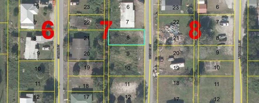 VACANT RESIDENTIAL Lot! Motivated Seller! Seller wants to sell all 3 lots together. Other lots 1075 Hendrix St. LOTS 3 + 4  Moore Haven, FL 33471