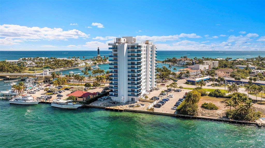 Photo of 2639 N Riverside Drive #1005, Pompano Beach, FL 33062 (MLS # F10554311)