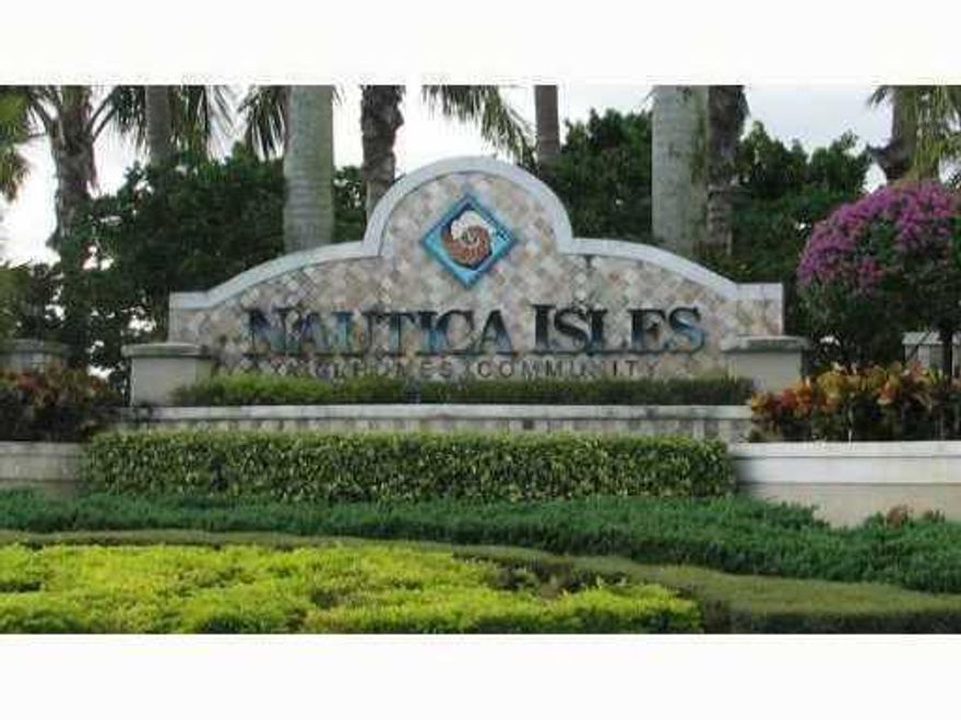 Most desirable Nautica Iales gated community with all the amenities it has to offer, 3 bedrooms, 2.5 bathrooms, 2 car garage, freshly painted and magnificent lake view. A must see single family home, come see it, fall in love with it and call it Home Sweet Home
