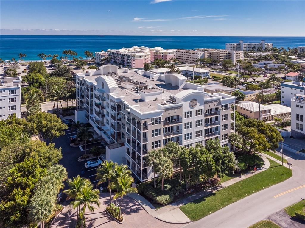 BEST UNIT IN THE BUILDING! This is the penthouse unit, an expansive 3 bed, 2.5 bath with FULL views of sparkling ocean from all living areas and master bedroom. The unit is bright and open with an elegant front balcony and jumbo oversized second patio, both looking directly at the ocean. This ultra dreamy condo is located in the 1 Ocean Boulevard building, one of the most in-demand buildings on the "Island" of Deerfield Beach. The building is one of the most modern & luxurious in the area, with formal gated entry gates, full covered parking garage, resort style pool, spa and BBQ area, fitness room, onsite management and secured lobbies. You won't find happier residents anywhere- from 1 Ocean Boulevard you can walk to all of what the Island has to offer - beach, dining, water sports +more
