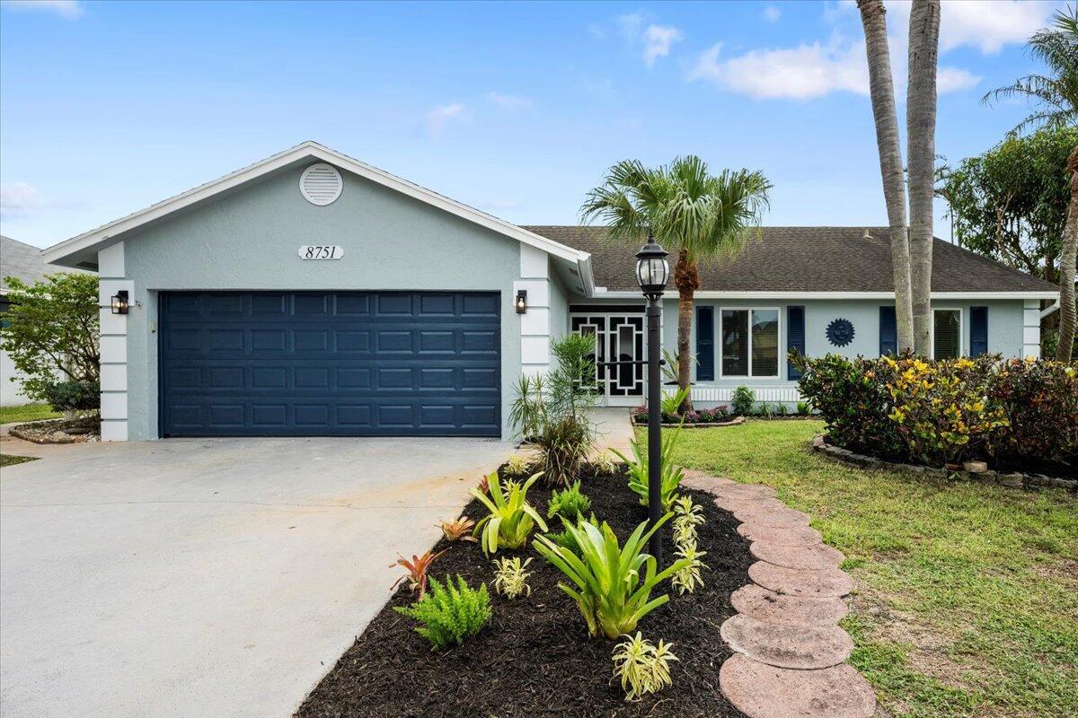 Welcome to this beautifully updated 3-bedroom, 2-bath pool home tucked away on a quiet cul-de-sac in the heart of Lake Worth. Step inside to discover an open and airy floor plan with brand new luxury vinyl wood flooring throughout and fresh interior and exterior paint that gives the home a crisp, modern feel.The chef's kitchen is a showstopper, featuring sleek quartz countertops, custom tile backsplash, new stainless steel appliances, and ample cabinetry--perfect for entertaining or daily living. Both bathrooms are tastefully updated, and the entire home is equipped with impact windows and doors for peace of mind and energy efficiency.Step outside to your private tropical oasis, complete with a screened-in pool enclosure, freshly landscaped yard, and plenty of room t