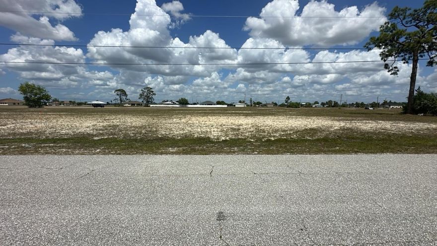 Commercial/Professional 0.34-acre lot in NW Cape Coral’s growing Diplomat Corridor. Paved road, electricity, cable, and phone connected. Not in flood zone. Prime location west of Santa Barbara Blvd with easy access to Diplomat Pkwy and Pine Island Corridor. No HOA. Located in an area with strong appreciation potential thanks to Cape Coral’s continuous expansion. Buying here isn’t just buying land — it’s investing in lifestyle, opportunity, and long-term value. Great for development or long-term investment. Build today or hold for the future.