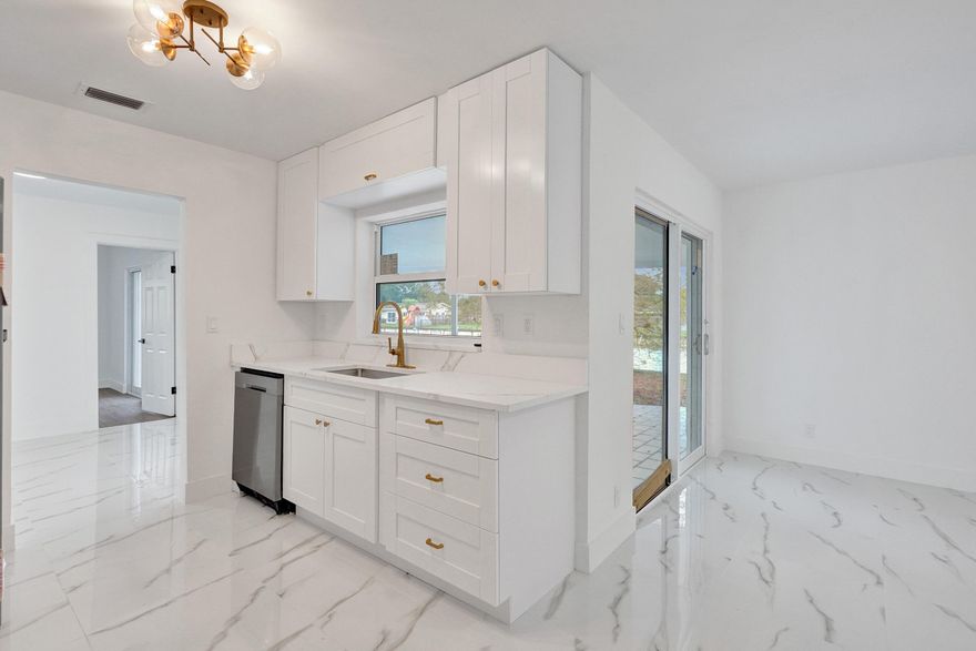 Come see this newly updated 3Bed 2Bath home on a Large corner lot backing to a wide canal, That's great for fishing. Low HOA with the clubhouse and pool located directly across the street.