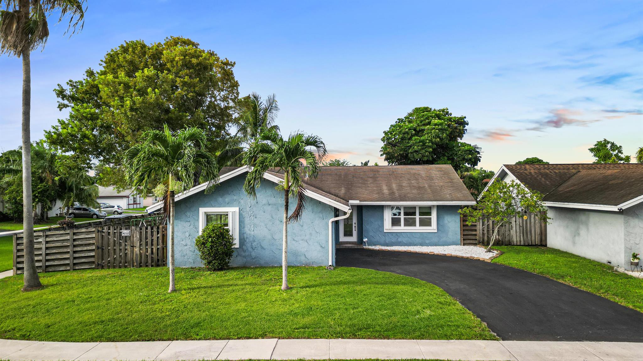 Move-in ready 3BD/2BA home with a modern open-concept layout and tasteful updates throughout. The kitchen features refreshed cabinetry, updated hardware, a refinished island, and ample prep space. Bedrooms include newly remodeled flooring for a clean, cohesive flow. The garage has been adapted into two flex rooms, ideal for an office, gym, or guest space, and can be converted back if desired. Situated on a spacious corner lot, the home offers a generous backyard with a gazebo, perfect for relaxing or entertaining. Convenient to major roads, shopping, and dining.