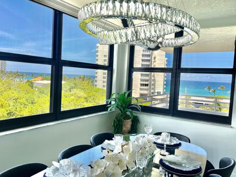 Tiny photo for 3450 S Ocean Boulevard #605, Highland Beach, FL 33487 (MLS # R11155294)