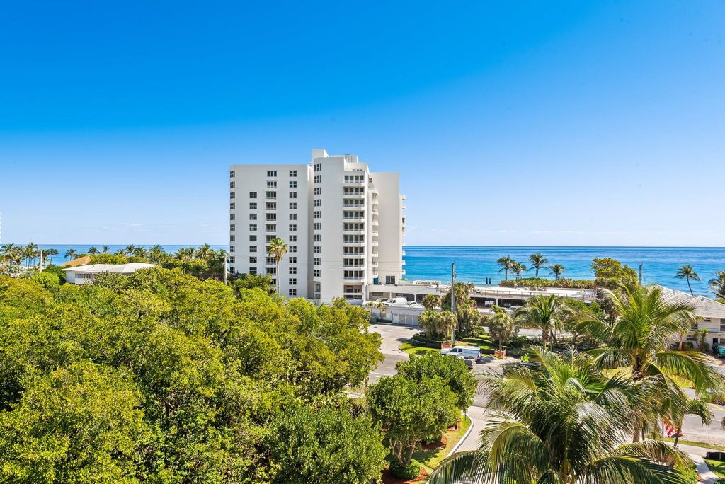 Photo of 3450 S Ocean Boulevard #605, Highland Beach, FL 33487 (MLS # R11155294)