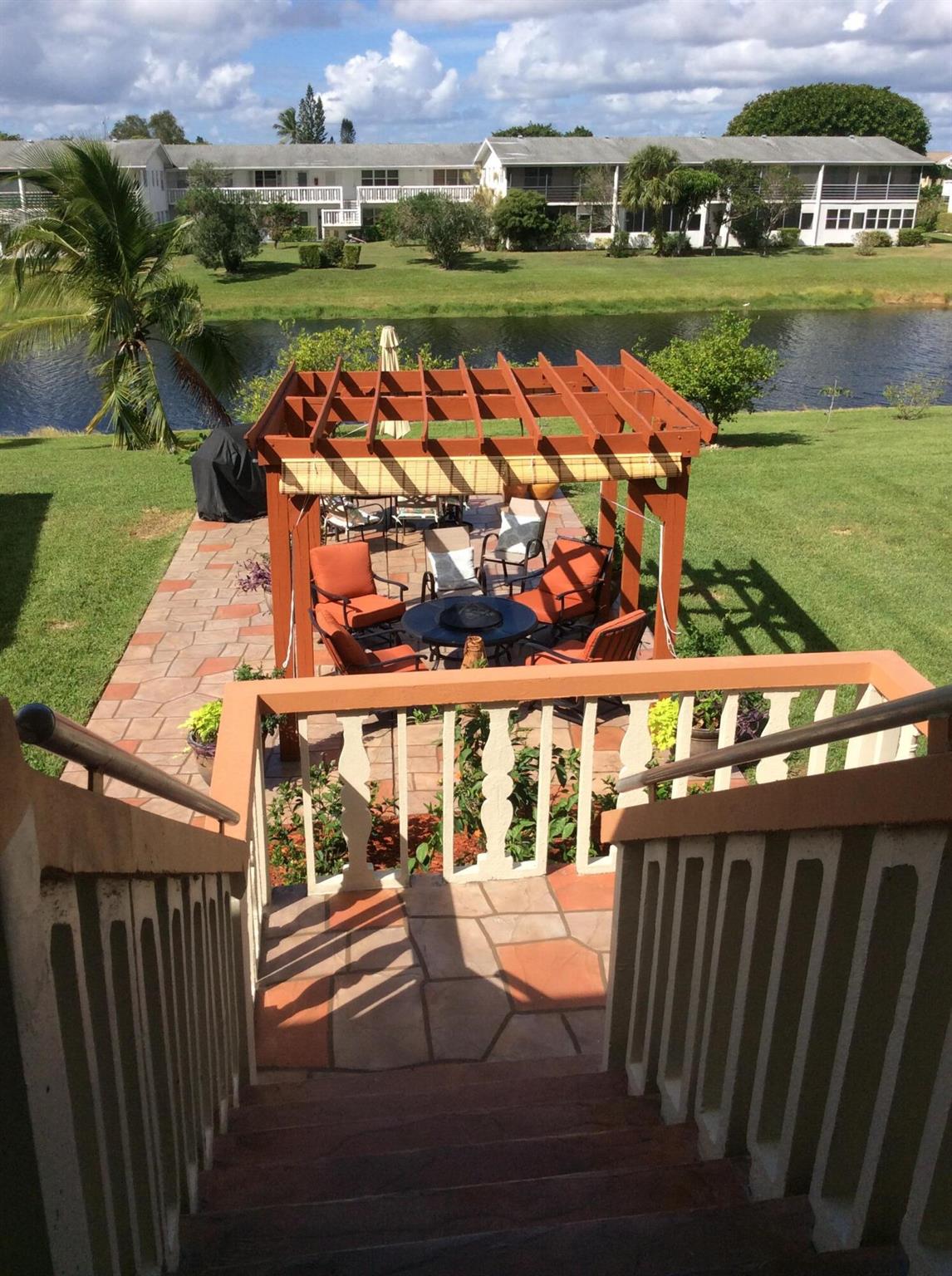 WELCOME TO YOUR NEW HOME! CHARMING MOVE IN -READY 1 BED 1 BATH SUN FILLED 2ND FLOOR CONDO WITH EASY STEPS & BEAUTIFUL WATER VIEW. LOCATED IN THE HIGHLY DESIRABLE BEDFORD I IN CV, A GATED COMMUNITY FOR ACTIVE 55+ ADULTS. PLENTY OF ROOM TO ENTERTAIN. ENJOY THE FEELING OF SOUTHERN HOSPITALITY WITH PLANTATION SHUTTERS ON WINDOWS AND FRONT DOOR. PERGO SOUTHPORT OAK FLOORING THROUGHOUT THE ENTIRE APARTMENT. TWO AIR CONDITIONERS TO KEEP YOU COOL. HIGHLY FUNCTIONAL KITCHEN WITH UPDATED LIGHTING FIXTURES, GFI OUTLET FOR SAFETY PROTECTION AND AN ABUNDANCE OF CUPBOARDS. EAST WEST EXPOSURE. ENJOY SUNRISE &SUNSET. CLOSE TO SOMERSET SPORTS COMPLEX AND CLUBHOUSE, BUILDING HAS 2 YEAR OLD ROOF AND NO FORESEEABLE SPECIAL ASSESSMENTS. COMMUNAL SHADED PATIO WITH BARBECUE TO SIT OUT AND ENJOY THE WATE