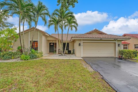 A home in Coral Springs