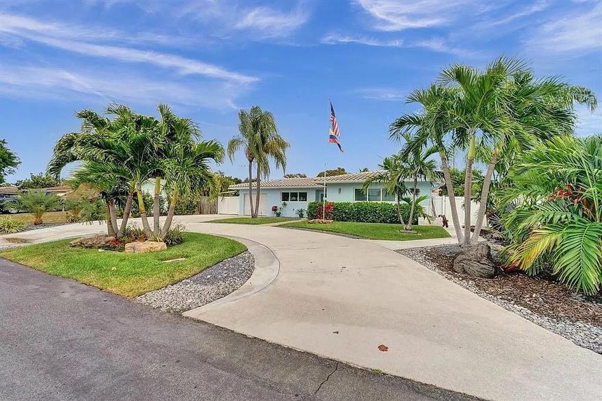 FULLY FURNISHED retreat in East Pompano Beach: this stunning 3-bedroom/2-bathroom home (garage conversion) includes a large shed for storage. Just 5-minutes from the beach, Pickle Ball, Parks, Pompano Beach Pier, shopping, and dining, this fully furnished and equipped home boasts luxurious updates and unbeatable amenities. From a private hot tub to a backyard putting green, no expense was spared in creating this home. Enjoy a modern coastal charm, relax in style, and experience the best of East Pompano Beach living. Don't miss this opportunity. Available 4/15/26. Tenant application and background screening are required for all adults on the lease ($38/person). $250 non-refundable pet deposit.