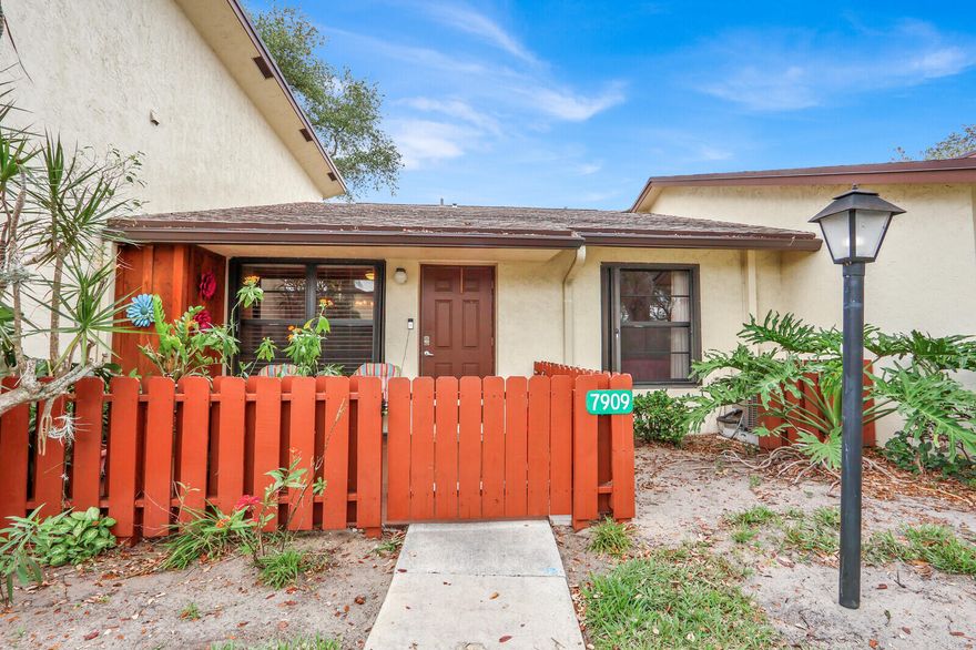 Charming Villa In Desirable Hobe Sound Featuring Tile Flooring Throughout The Main Living Areas And Laminate Flooring In The Bedrooms. Vaulted Ceilings With Beautiful Wood Plank Accents Highlight The Living And Dining Areas. Hurricane Impact Windows Offer Added Protection, With A 2019 Roof And AC With Approximately Four Years Remaining On The Warranty. Conveniently Located Close To Beaches, Restaurants, And Local Shops. Community Amenities Include A Pool, Clubhouse, And Active Social Club With Activities For Residents.