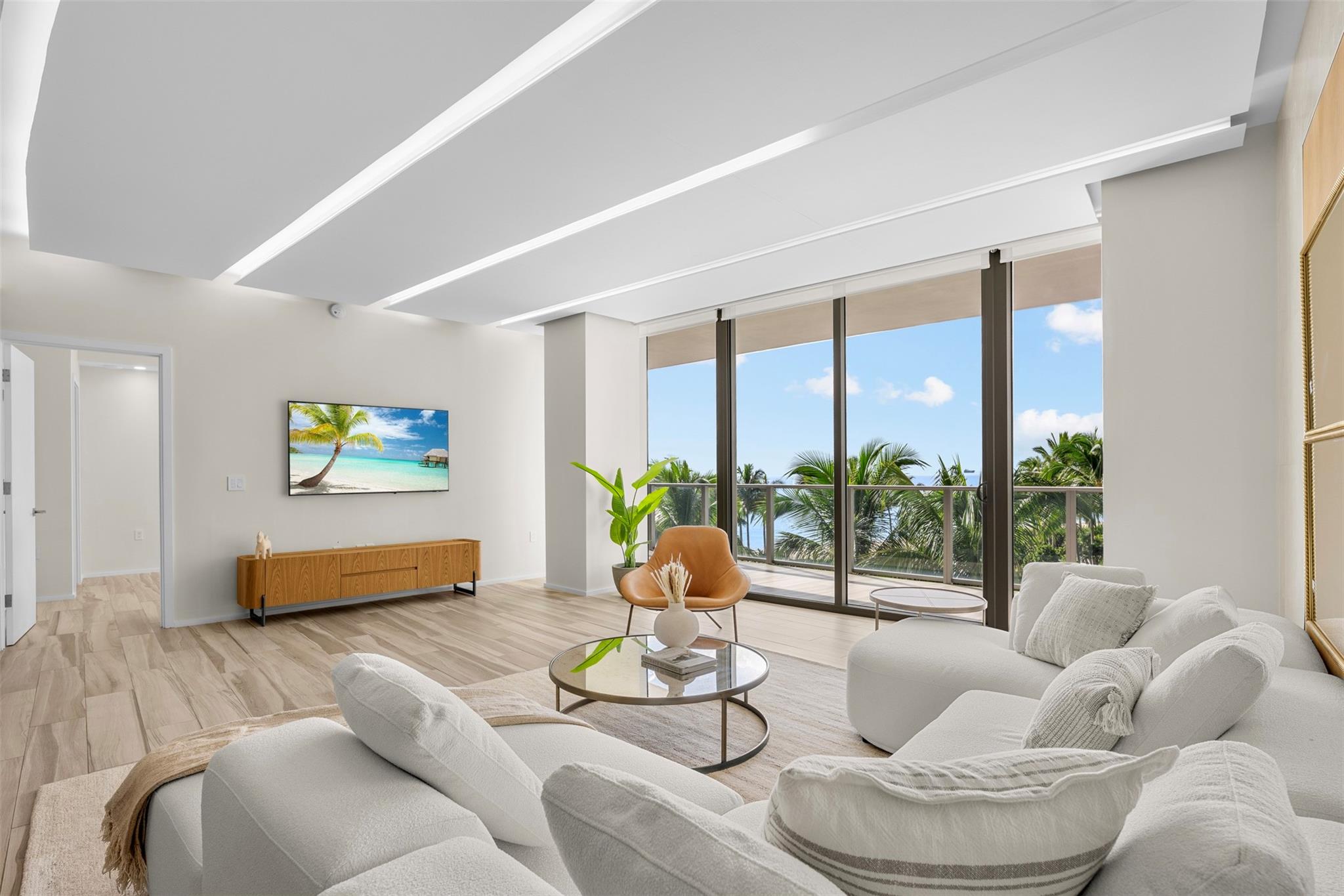 Enjoy this highly sought-after 03 line residence in the North Tower, with a split 2 Bed 2.5 Bath floorplan nestled in the prestigious Auberge Beach Residences & Spa in Fort Lauderdale. This exquisite residence offers stunning views of the swimming pool and the majestic Atlantic Ocean. Immerse yourself in opulence with Italkraft cabinetry in pristine white and rich espresso tones, a gourmet kitchen boasting Sub Zero and Wolf appliances, including a gas stove and integrated coffee system. This is the epitome of luxury living, complemented by world-class amenities including and indulgent spa treatments at Evara Spa. Direct access to beachfront. CASH OFFERS ONLY. Currently leased $21,000/month.