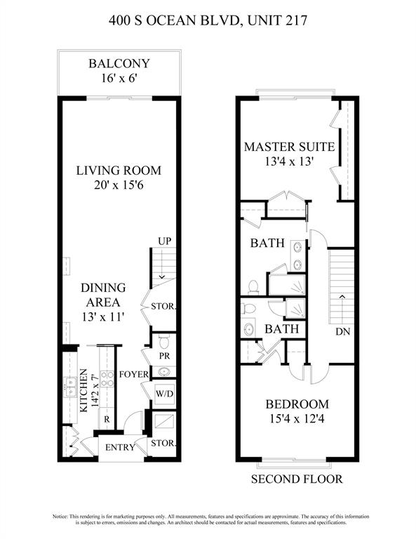 FOUR HUNDRED SO OCEAN BLVD CONDO - Residential