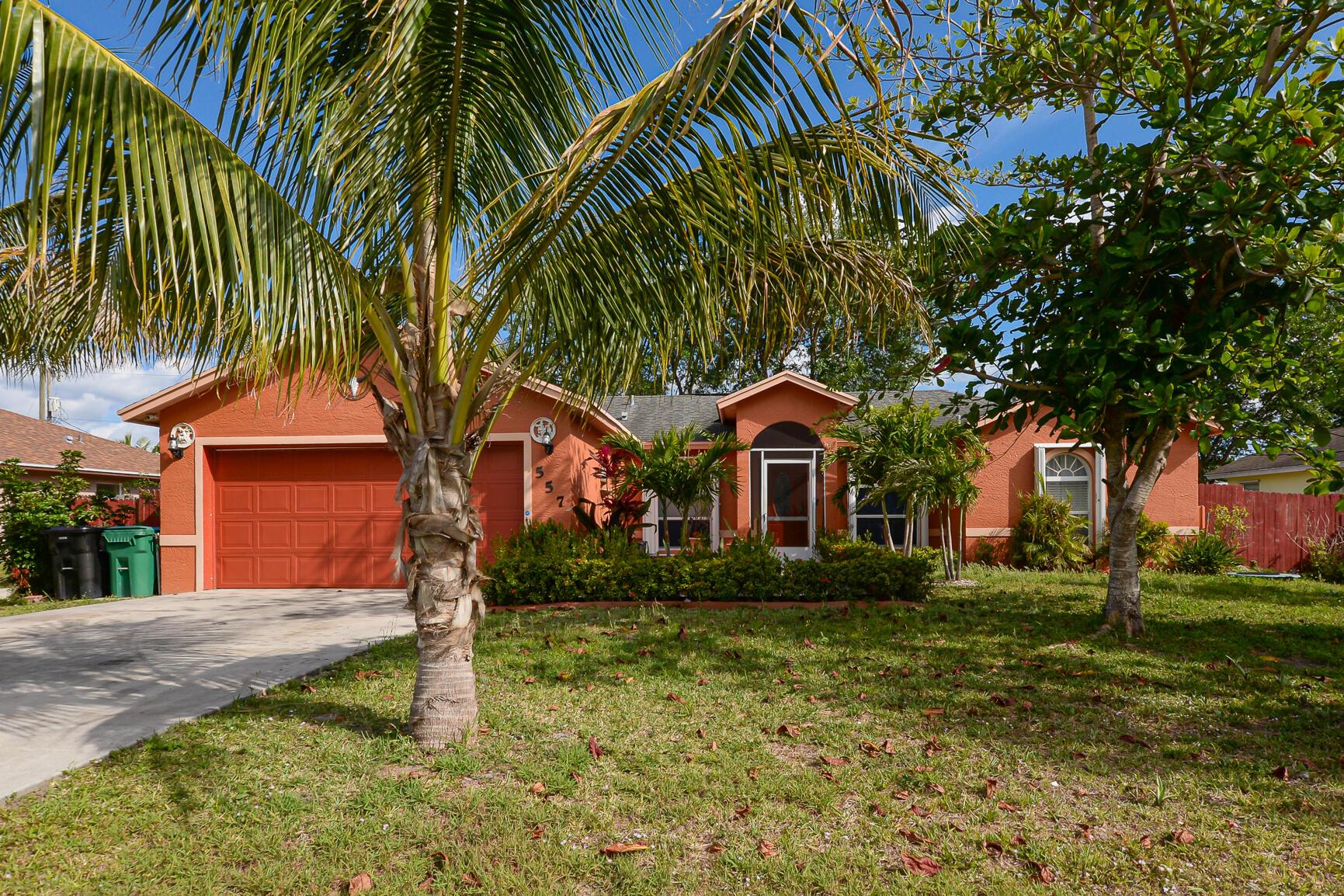 HOME WITH 3/2/2 ON 0.24 ACRE LAND. ACCORDION SHUTTERS. RENOVATED OWNER'S BATHROOM. RENOVATED KITCHEN. WOOD FENCE AROUND BACKYARD.