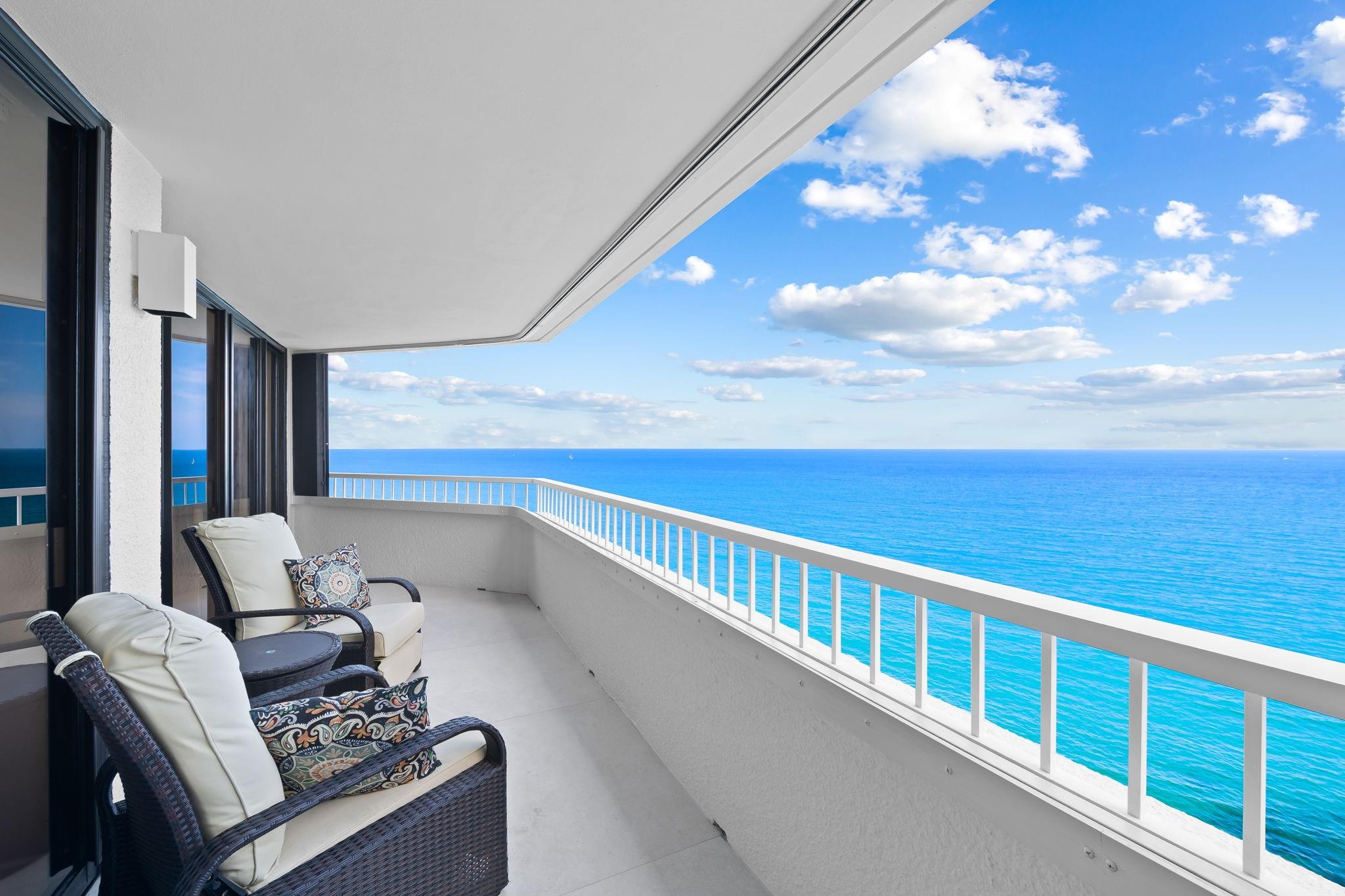 Rare Beachfront Paradise on Singer Island! Enjoy Unmatched Ocean Views from Every Room of this Exquisite 3 Bedroom, 2.5 Bath Split Floor Plan with 2 Car Garage Parking. Situated on over 900 ft of private beach, this 14-Acre Community Offers some of the Most Expansive Luxury Amenities Available on the Island Including 2 Pools & Spas, Tennis, Pickleball & Racquetball, Ocean View Fitness Center with State-of-the-Art Equipment & Saunas, Ocean Front Walking Track, EV Car Chargers, Grilling Areas, Event Room, Dog Park, Car Wash Area, 24-hour Manned Gate Much More. Known as One of the Best Built Condos in Palm Beach with All Required Work Completed and an "A" Insurance Rating, this Pristine Tropical Home is Ready to Enjoy the South Florida Lifestyle Today!