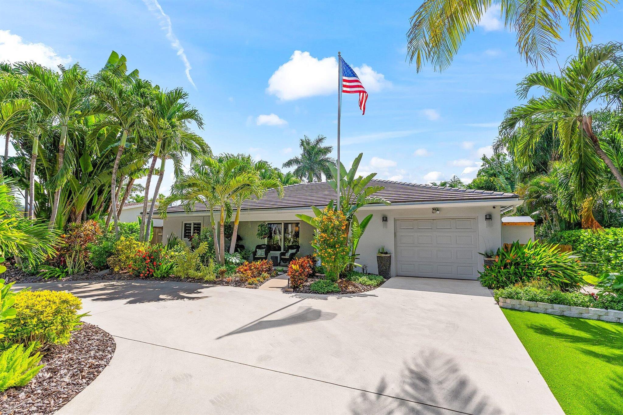 Welcome home to 2709 SW 4th St. located within East Boynton Beach's most desirable no-HOA community; the Chapel Hill neighborhood. This truly turn-key 3-bedroom/2-bath pool home situated on a lush, beautifully landscaped fenced lot. The flat-tile roof on this home was replaced in 2018 along with icynene spray foam insulation to keep the interior cool & cooling costs low. Complete AC replacement & new ductwork in 2020. Forget the HUGE hassle and cost of cast-iron waste line removal & replacement that you will find in most of the homes you are looking at, this home boasts PVC plumbing. The entire house is fully protected with hurricane impact windows/doors and rest easy during a storm knowing your power is backed up with a Generac automatic natural gas home generator. Natural gas can be