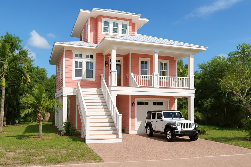 One of the LAST buildable lots in Jupiter! Walk or ride your bike to the beach.
Truly a gem!