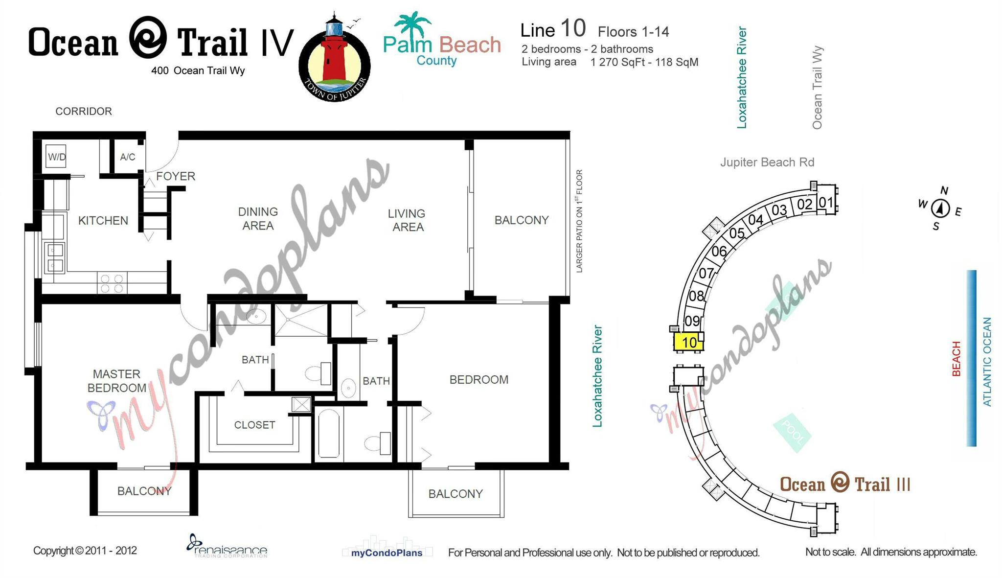 OCEAN TRAIL CONDO IV - Residential Lease