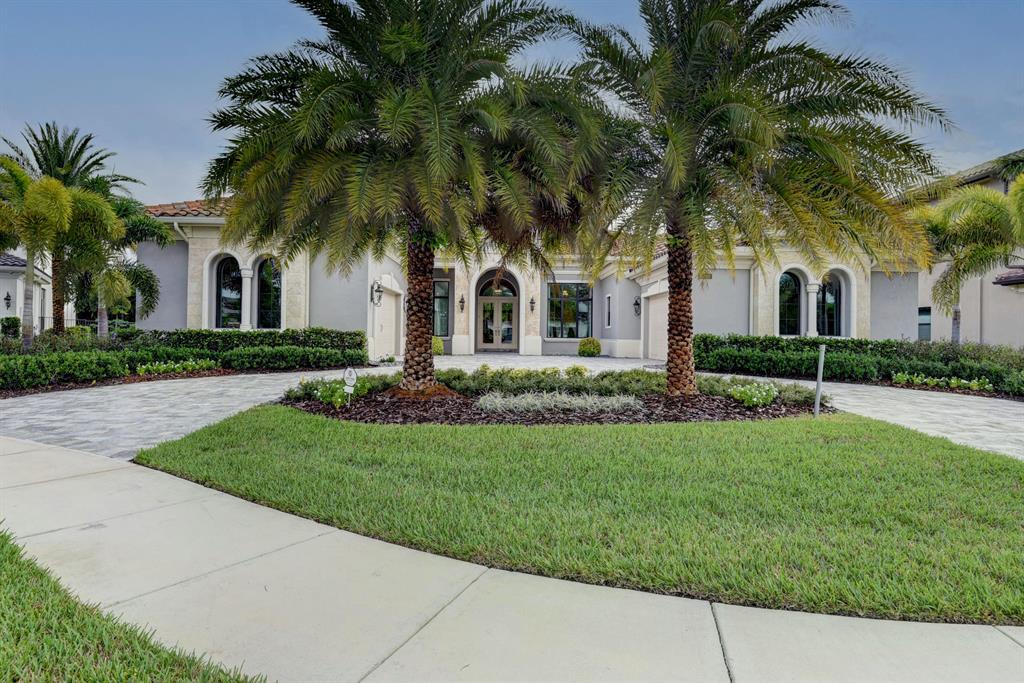 The only thing missing from this luxurious estate home is YOU! This elegant and captivating home Featuring 25 ft ceilings in the expansive great room with custom moldings and ceiling details. Natural light floods this open concept layout. Entertaining in the private backyard with a heated saltwater pool, custom built outdoor kitchen has never been more exciting! An en-suite guest rooms allows for guest/in-law privacy. The gourmet chefs kitchen features stainless steel Subzero & Wolfs appliances including a double oven and gas cooktop. This amazing upgraded smart home features security cameras, motion sensor lights along with central music,Tv audio Rack system. Watch movies in the Media room or entertain in the spacious outdoor patio fully equipped with summer kitchen, ceiling *click More*