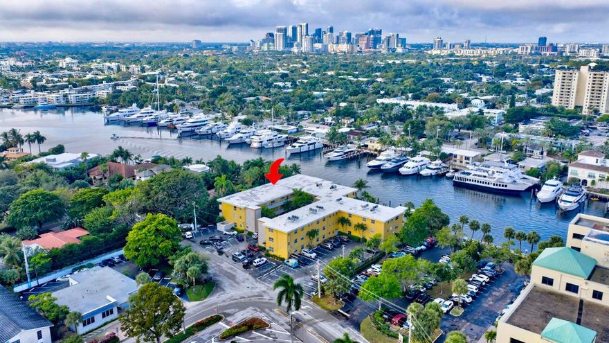 Deeded dock on Middle River in an exclusive boutique gated community—true South Florida waterfront living! Enjoy direct ocean access with no fixed bridges, accommodating boats up to 38 feet, perfectly situated in the Yachting Capital of the World. Brand new docks will be completed in 2026Launch your kayak or paddle board from your backyard, or relax poolside overlooking the Middle River. This 1-bedroom residence features a full-size washer and dryer and offers a low-maintenance coastal lifestyle. Minutes to the Intracoastal Waterway, beaches, parks, biking and walking trails, premier dining, and shopping. An exceptional value for waterfront living—schedule your private showing and make this your South Florida Paradise today!