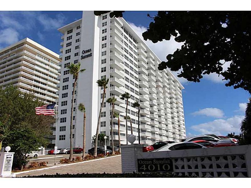 Live the Beach Life at this 3 bedroom, 2 bath condo at Ocean Summit. Great views of the beach, the water, and you can even hear the ocean waves from your east balcony view! Every room has a water view and the unit includes a beach cabana. Unit comes with  a covered parking space and a storage locker. Come check out the gorgeous views for yourself at this charming beachfront condo on Galt Ocean Mile! (Rented furnished.)