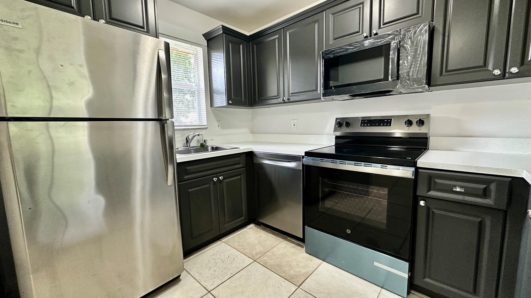 Welcome to this inviting and spacious 2nd floor 2-bedroom, 2-bath apartment! This home boasts modern stainless steel appliances, along with refreshed countertops and cabinets, ensuring a contemporary feel throughout. Recently painted, it is move-in ready for you to make it your own. Plus, enjoy the convenience of a brand new washer and dryer included with the property. Don't miss your chance to call this place home! Owner required 1st plus 2 months security deposit. No pets allowed