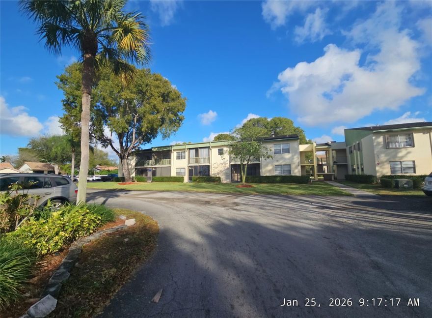 This cozy 2-bedroom, 1-bathroom condo offers 850 sq. ft. of living space and is ideally located in the heart of Coral Springs. Just steps away from the vibrant downtown area, you'll enjoy easy access to shops, restaurants, and nightlife. With close proximity to the major highways. The area is also surrounded by plenty of parks and recreational options. Whether you're looking for a personal retreat or a rental investment, this hidden gem is a fantastic opportunity. This cozy 2-bedroom, 1-bathroom condo offers 850 sq. ft. of living space and is ideally located in the heart of Coral Springs. Just steps away from the vibrant downtown area, you'll enjoy easy access to shops, restaurants, and nightlife. With close proximity to the major highways. The area is also surrounded by plenty of parks and recreational options. Whether you're looking for a personal retreat or a rental investment, this hidden gem is a fantastic opportunity.