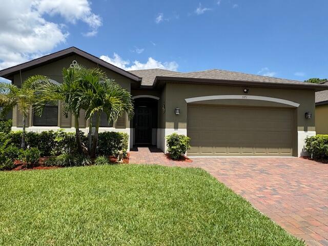 Beautiful 4/Bed 2/Bath. Large open kitchen with large Island that overlooks the great room, dining area, and large screened outdoor lanai. Master in the back of house for privacy. Backyard backs up to a preserve. Great neighborhood. Clubhouse, cabana and access to 2 pools. Close to shopping.