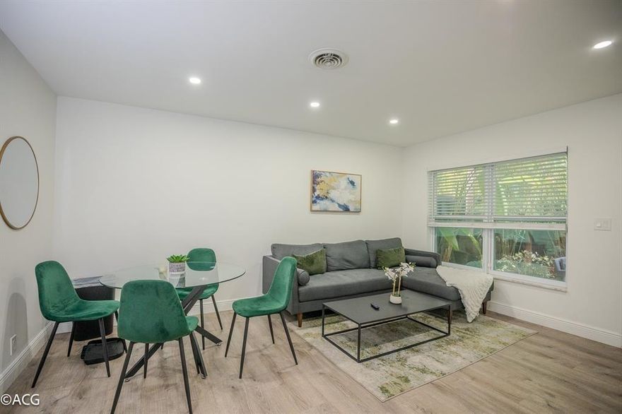 Right in the heart of Fort Lauderdale. This fully renovated unit comes with Central A/C, washer/dryer in unit, and separate water meter. Property also includes its own private patio with an amazing landscaping providing a relaxing outdoor retreat. Recent upgrades include brand new roof with solar panels, hurricane straps, and impact windows. Property is near Wilton Manors, 10 mins from Las Olas, shopping area, and 15 mins from Fort Lauderdale beach. FAST APPROVAL WITHIN 72 HOURS.