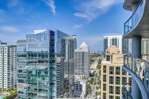 Tiny photo for 100 E Las Olas Boulevard #2802, Fort Lauderdale, FL 33301 (MLS # B26035778)