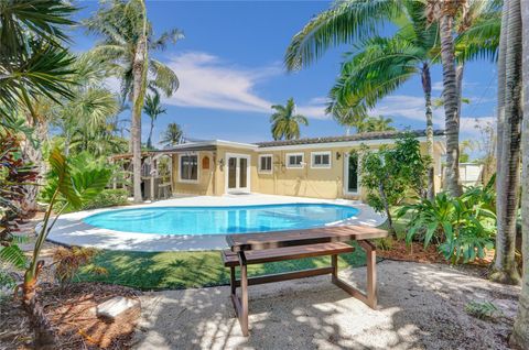 A home in Wilton Manors