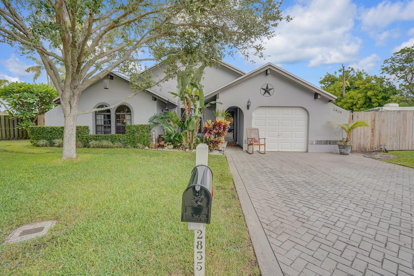 Rare opportunity in Jero Subdivision! Nestled on a quiet CUL-DE-SAC with NO HOA FEES & a BRAND NEW ROOF, this charming home boasts 3 bedrooms, 2 updated baths, vaulted ceilings, plank tile flooring, kitchen open to the family room, 1-car garage with AC for storage, walk-in closet in primary bedroom & recently painted interiors & exterior. Additional features include all IMPACT WINDOWS & DOORS, Impact Rated Garage Door, newer water heater, glass shower doors, a lovely paved backyard patio, & ample indoor & outdoor storage. Situated on an OVERSIZED LOT with an expansive fenced backyard for maximum privacy & plenty of room for an RV/Camper/Boat & a Pool. Located just minutes from major highways, shopping centers, & entertainment venues offering the ideal blend of tranquility & accessibility.