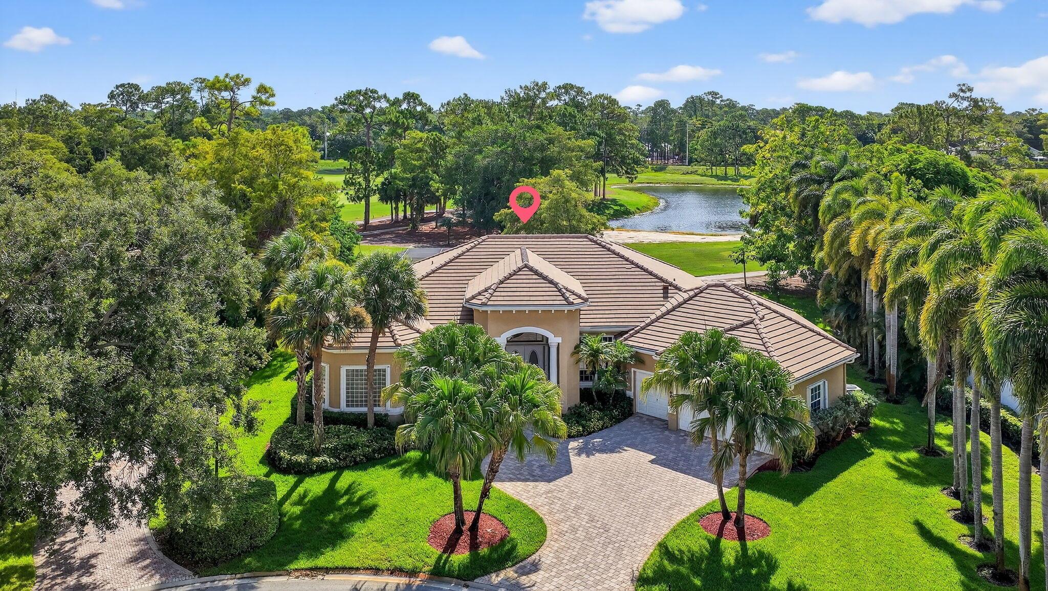 Welcome to 862 Forest Glen Ln a 5 Bedroom 3 Bath home in PRISTINE condition and sitting on one of the Finest Homesites in prestigious BINK ESTATES by Toll Brothers. An almost half acre pie-shaped, cul-de-sac Lot that offers a unique combination of a very close by Lake View and beautiful Binks Forest Golf Course near the 15 Hole Tee Box. This refined home has been meticulously renovated and maintained. A perfect combination of luxury, elegance with the comfort of a spacious floor plan and delightful views from every room of the house. Every detail is considered including the possibility of a turnkey option on a full price offer. Marble Floor, crown moldings, and wood finish details, in every space of the home. Kitchen and laundry appliances, pool equipment, ac units are all relatively new