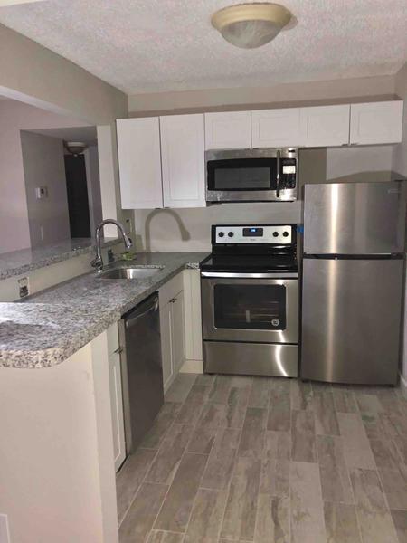Lovely 2 Bed 2 Bath condo, located in quiet and gated community of Meadows On The Green. Everything is Brand New! Perfect For Investors and homeowners. Just completely gutted and renovated to the highest standard. Unit comes with Brand New Kitchen, including cabinets, granite counter top, stainless steel appliances, and brand new tile floor in the entire unit. New bathrooms with new tile, lighting and vanities. Currently vacant, with immediate move in or can be rented out immediately. Meadows on the Green offers amenities such as a clubhouse, gym, pool, tennis including much more! Conveniently located near major roads, shopping, restaurants, beaches, parks, and airports.This community is investor friendly, rent immediately afterpurchase. Pets are welcome.