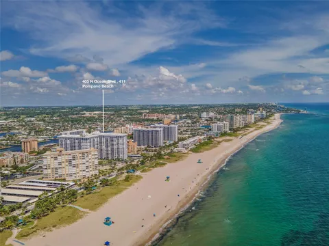 405 N Ocean Blvd Unit 411, Pompano Beach, FL 33062 - MLS#: F10486050