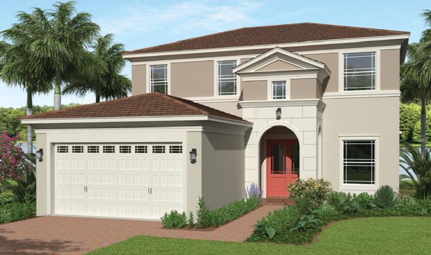 This is a spacious two story home, which features 4 bedrooms 3 baths, a den and tray ceilings located on our gorgeous lake.