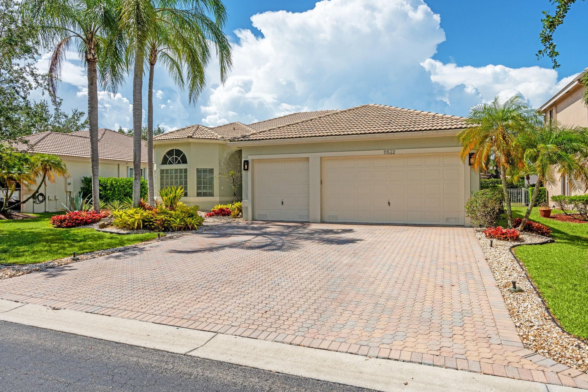 This TOTALLY REMODELED 4-bedroom, 3-bath home features a 3-car garage, with one converted into a spacious storage room. New roof will be installed July 1, 2025. The living areas have tile floors, while bedrooms have warm wood flooring. The large, Remodeled kitchen offers granite counters, wood cabinets, and a breakfast area. Formal living and dining rooms add elegance. The spacious primary suite includes two built-in closets and a Remodeled spa-like bathroom with granite counters, dual sinks, soft-close cabinets, a separate toilet, and a frameless glass shower. Enjoy outdoor living on the covered screened patio, pool, and fenced yard, perfect for relaxing and entertaining. Pool just refinished. This won't last.