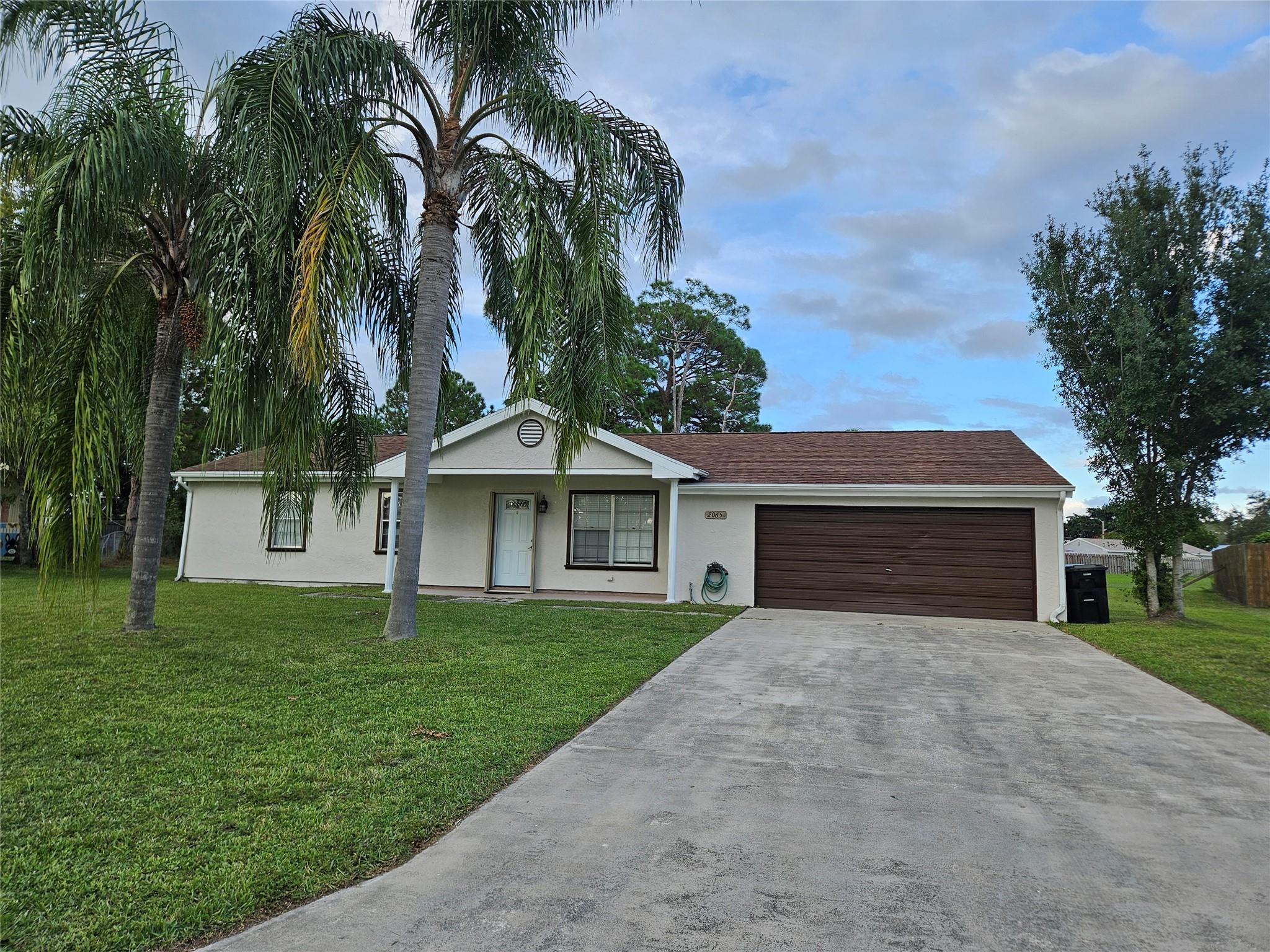 3-bedroom, 2-bathroom home featuring a spacious Kitchen, newer Baths, and tile through out, screened in patio and with a two car garage. Annual rental with a lovely backyard that is Convenient to school, shopping and medical facilities. No carpet and washer and dryer included. Move in ready book your showing appointment today!