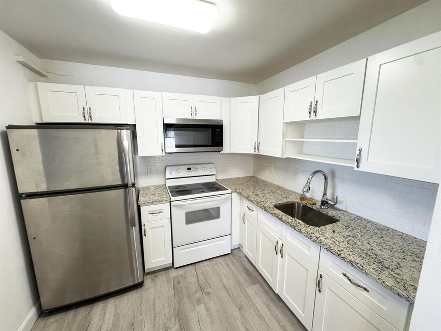 Welcome to Kings Point, one of the best 55+ social communities in South Florida! This 1 bedroom condo is perfect for a single person or couple looking to live the Florida lifestyle without breaking the bank. Enjoy unlimited access to the famous Kings Point amenities including 3 renovated clubhouses, 8 pools, tennis & pickleball galore, 2 18-hole golf courses, over 50 clubs that meet weekly in the winter months, and the renown 1,400 seat Kings Point theater. This condo has a great location as well in central Delray Beach, close to downtown (Atlantic Avenue) with great shopping and dining, 15 minutes from the beach, and close to the Boynton Beach & Town Center malls. The unit itself has 2025 floors & a 2025 kitchen. Inquire today!