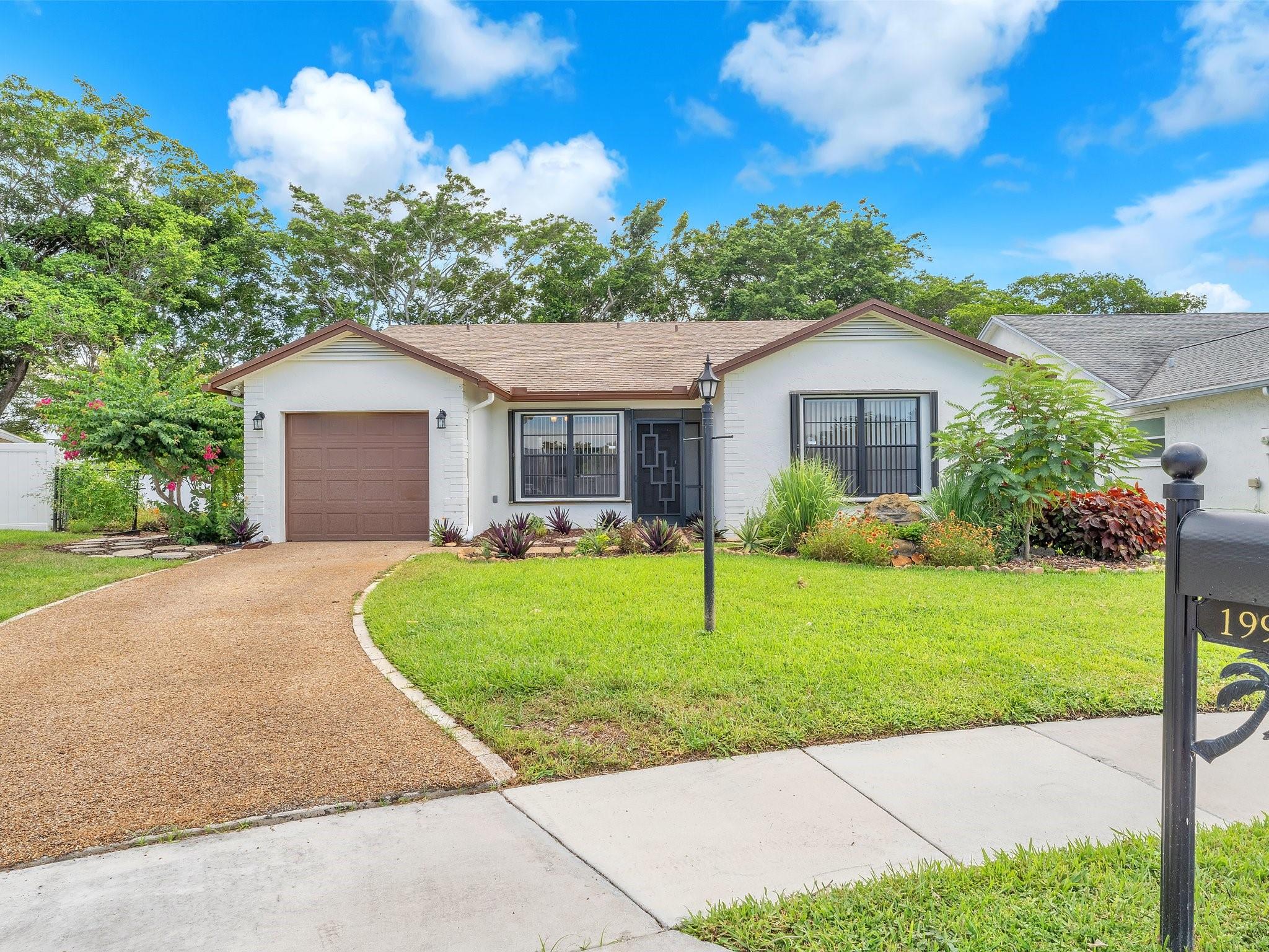 Recently Renovated 3 Bedroom 2 Bathroom meticulously maintained Single Family home with a huge fenced in backyard in the heart of Boca Raton! New Quartz countertops with full backsplash, New Sink, New Faucet, New Master Bathroom Shower with Luxury Porcelain Tiles. Bright, Open and Vaulted ceilings with a huge backyard for entertaining! Quiet & Peaceful Neighborhood! Community Pools, Tennis Courts, Playgrounds! A Rated Schools, Close to all Major Shopping, Restaurants & Highways!
