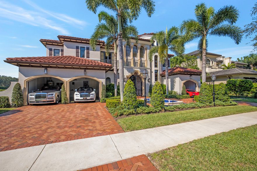 RESORT DREAM PRICED TO SELL!! Your own designer FURNISHED and private personal retreat! There is no residence in the The Oaks at Boca Raton with these ultra-premium upgrades/materials and unbeatable private location. THE fully appointed showcase builder model has been taken to even further PERFECTION.  Escape in your saltwater pool and spa finished in Spanish glass mosaic tile, gas flame lamps set the tone, and relax at your commercial grade tiki bar.  Rejuvenate under your waterfall cascading roughly 24 feet into the pool.  Top of the line luxury appliances from Sub-Zero, Wolfe, Asko, and Alfresco are very new and barely used!  Hydraulic car lift. Too many incredible and valuable upgrades to mention and fit into the listing paragraph!! Serious vetted prospects only please. THIS IS THE ONE