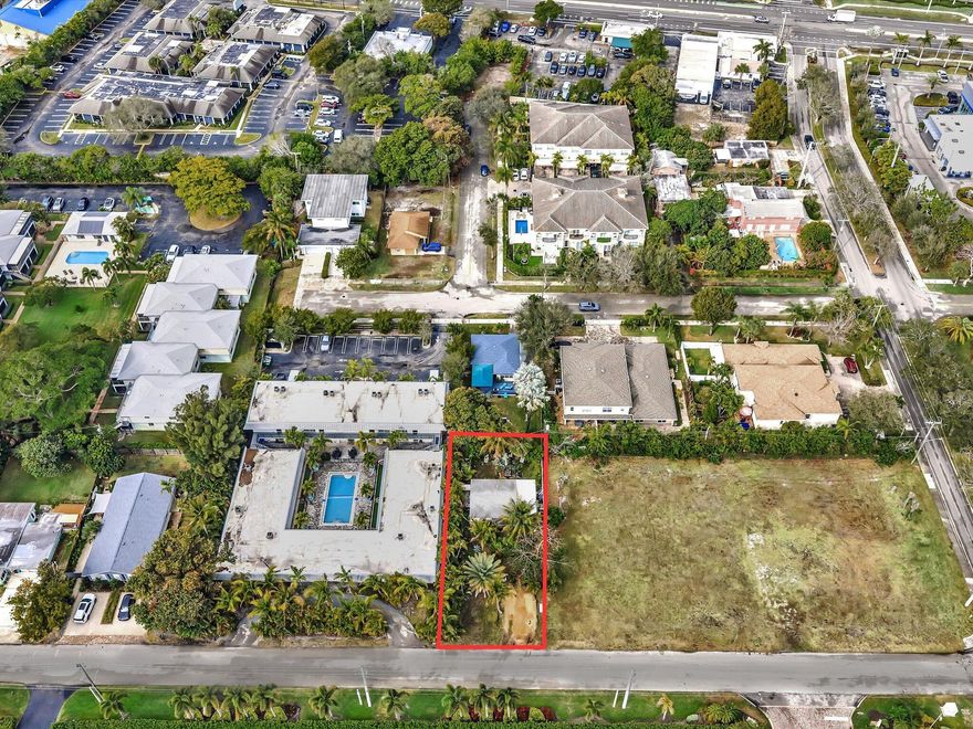 Walk to the beach, no HOA, and exceptional potential in one of East Delray's hottest redevelopment zones. This prime .13-acre lot in Tropic Isle offers R-1-A single-family zoning with adjacent RM-zoned multifamily parcels, creating strong upside for renovation, new construction, or short-term rental use. Surrounded by upscale coastal homes and minutes to Atlantic Avenue, shopping, dining, golf, marinas, and waterfront activities. The entire corridor east of Federal Hwy is transforming with modern coastal builds and increased multifamily investment--a rare opportunity with long-term value growth.