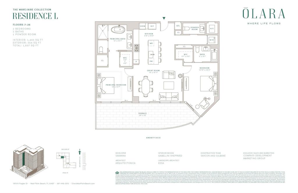 Photo of 1919 N Flagler Drive #806, West Palm Beach, FL 33407 (MLS # R11135604)
