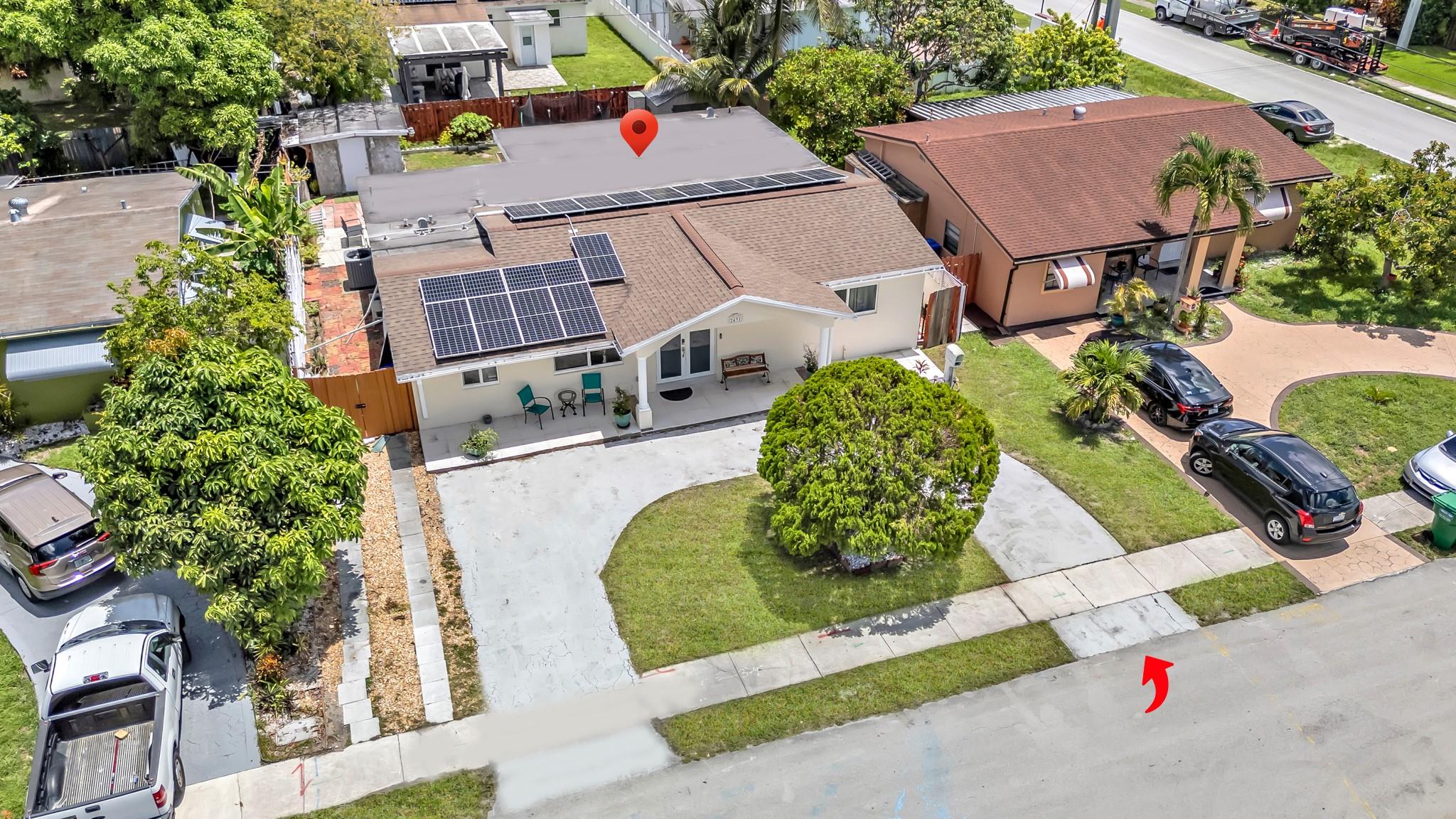 This charming 4 Bedroom, 3 Bathroom home is an ideal opportunity for your buyers. The roof was recently replaced in 2021, providing peace of mind for years to come. Enjoy upgraded solar panels from 2021 that offers a lower electric bill each month. The property boasts IMPACT WINDOWS, DOORS, and an updated kitchen and bathrooms. This home offers comfort and convenience, conveniently located just minutes from shopping centers, stores, the Miami Hard Rock Stadium, and major highways. Plus, with no HOA restrictions, it's the perfect place to call home.