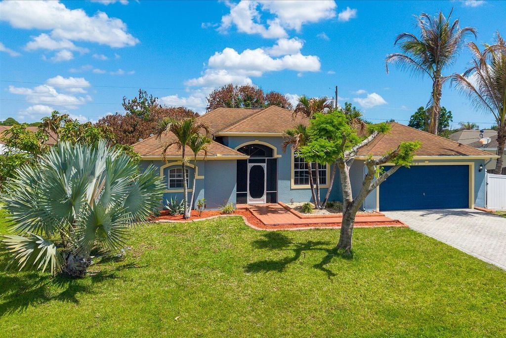 Photo of 1453 SW Bargello Avenue, Port Saint Lucie, FL 34953 (MLS # B26020473)