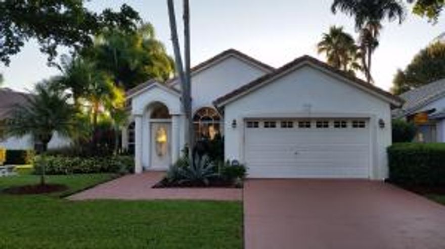 Beautiful former model home on lake.  New AC, new stainless steel appliances, new exterior paint, roof just inspected with one year warranty on roof. New garbage disposal.  Light and bright, kept very clean.  New garage keyless access panel. New garage light. Beautifully landscaped.  Pool comes with Great White pool cleaner.  New filter and seals on pool pump.  This home is in beautiful shape.  ADT security system. Newer smoke detectors.  Third bedroom has office built ins.  Can be used as bedroom or office.  Lots of upgrades.