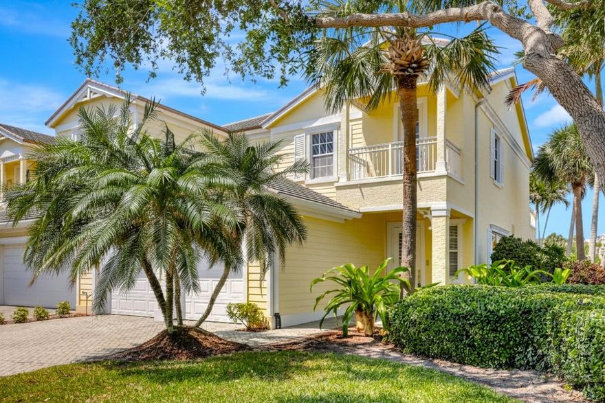 Massive Price Reduction!!!Huge townhouse In Mariner Bay; just steps to the beach. Light-filled corner residence. 2,201 a/c sf.  2 bed/2.5 bath + sitting, media & family rooms. 2CG. New roof, exterior paint, A/C & hot water heater.  Former model w/extensive upgrades & built-ins. 9.5' ceilings on both floors. 2nd floor impact glass. Expansive balcony off sitting room. Large covered patio. Mariner Bay is a gated community of 136 townhomes & Villas offering residents an amazing lifestyle. Amenities include: Clubhouse w/large social room, pool, fitness center and saunas. Rent: 2x/yr, 6 month min. 36 resident-owned docks. Well-funded HOA. . Situated between A1A and the ICW.  +/- 1- mile to the Fort Pierce Inlet. 40' dock available for sale!  See Supplement 40' Dock Available!  Quiet, interior, corner location, backing to a landscaped greenbelt, then the clubhouse/pool. Only a short walk to the beach!  Jaycee Park, is directly to the south of Mariner Bay. Tennis, pickle ball, basketball, pavilions for picnics, playground + a boat/jetski/kayak launch area.  Great Location 1 Mile to the Inlet (Square Grouper, Island Beach Bar, Manatee Island, Chuck's, Angelina's Pizza, Cream Republic, etc.) 4 Miles to Downtown Fort Pierce (Sunrise Theater, Sailfish Brewing, Casa Pasta, The Fort Steakhouse, Cobb's Landing, Marina Square, A E Backus Museum, Farmers' mkt, Manatee Center, etc.) 8 Miles/17 Minutes to the Treasure Coast International Airport 23 Miles/35 Minutes to Downtown Stuart 18 Miles/33 Minutes to Downtown Vero 20 Miles/ 40 Minutes to Vero Regional Airport 58 Miles/60 minutes to Gardens Mall PB Gardens 72Miles/70 Minutes to PBIA 1.5 Hours to Boca Raton Town Center Mall/ Glades Road Less than 2 Hours to Downtown Fort Lauderdale 135 Miles/2.5 Hours to Miami All times and distance are approximate