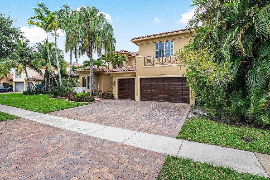 Photo of 3486 Lago De Talavera, Lake Worth, FL 33467 (MLS # B26017433)