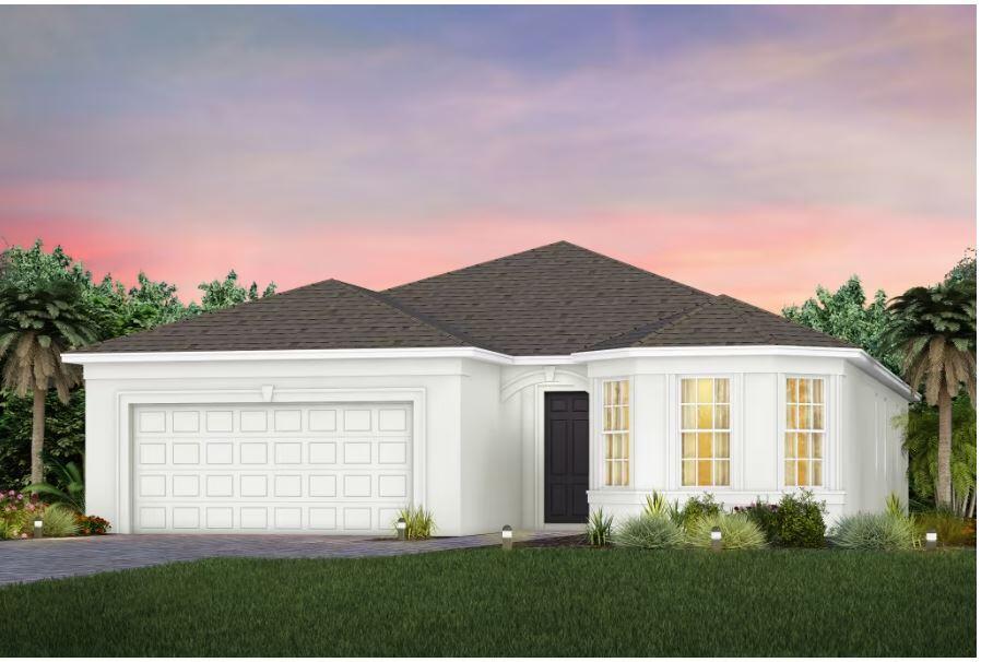 The stylish Mystique in our Classic series offers comfort and convenience from floor to ceiling, with a lot of natural light from the minute you cross the threshold. Enter into the open-concept kitchen, dining, and gathering room located in the heart of the home that is perfect for entertaining. This 2,186 square foot home features 3 bedrooms and 2 full bathrooms, gathering room extension, plus an enclosed flex room that would make for a perfect club or game room, or be converted into a study. The kitchen is amazing and features Lillian/White cabinets, Lyra quartz, and a beautiful 3 X 6 Subway Bright/Tender Gray Beveled backsplash. The owner's bath is complementary with Lillian/Stone Gray cabinets, Lyra quartz, and a Beach/White Surf.